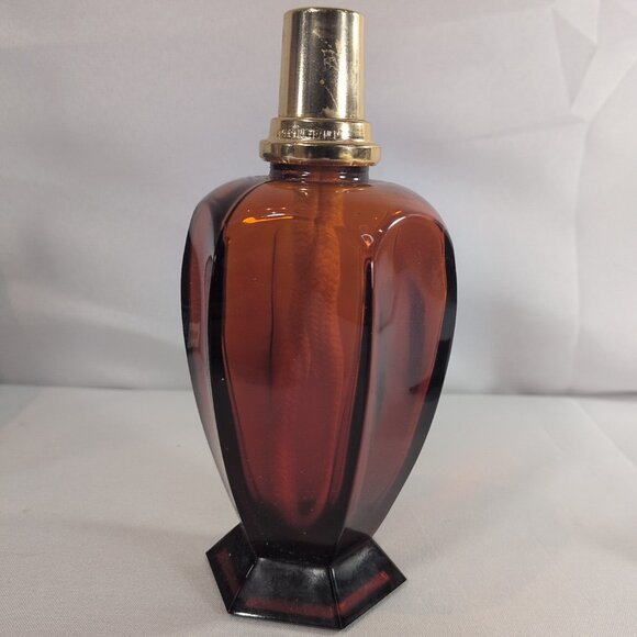 Lampe Berger Fragrance Oil Lamp Red Gold Top Athena Diffuser 3909 Glass RARE - Picture 7 of 16
